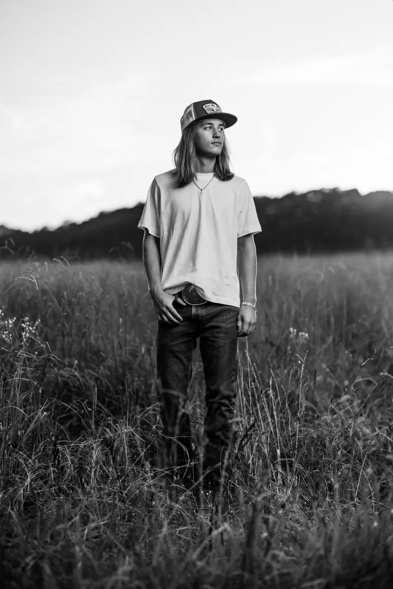 Senior portrait, directed and intentional