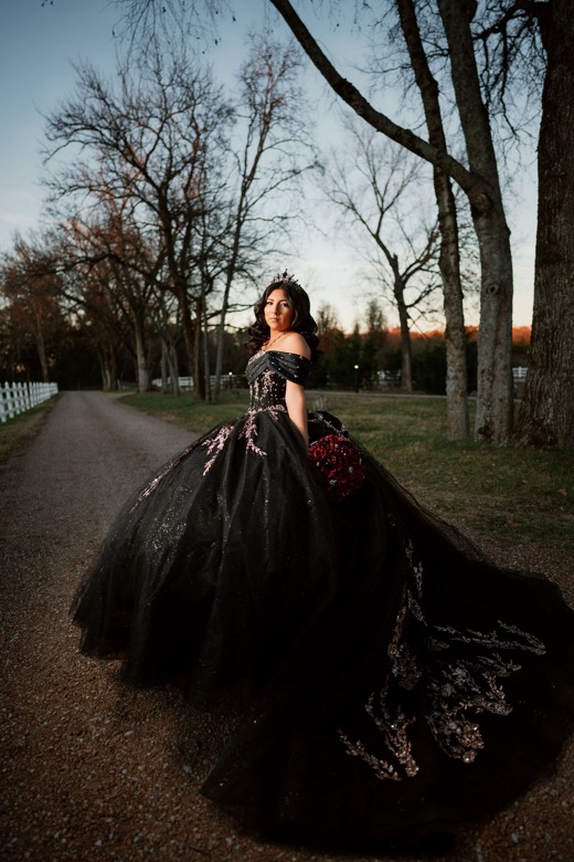 Quinceañera portrait
