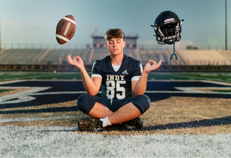Athlete portrait